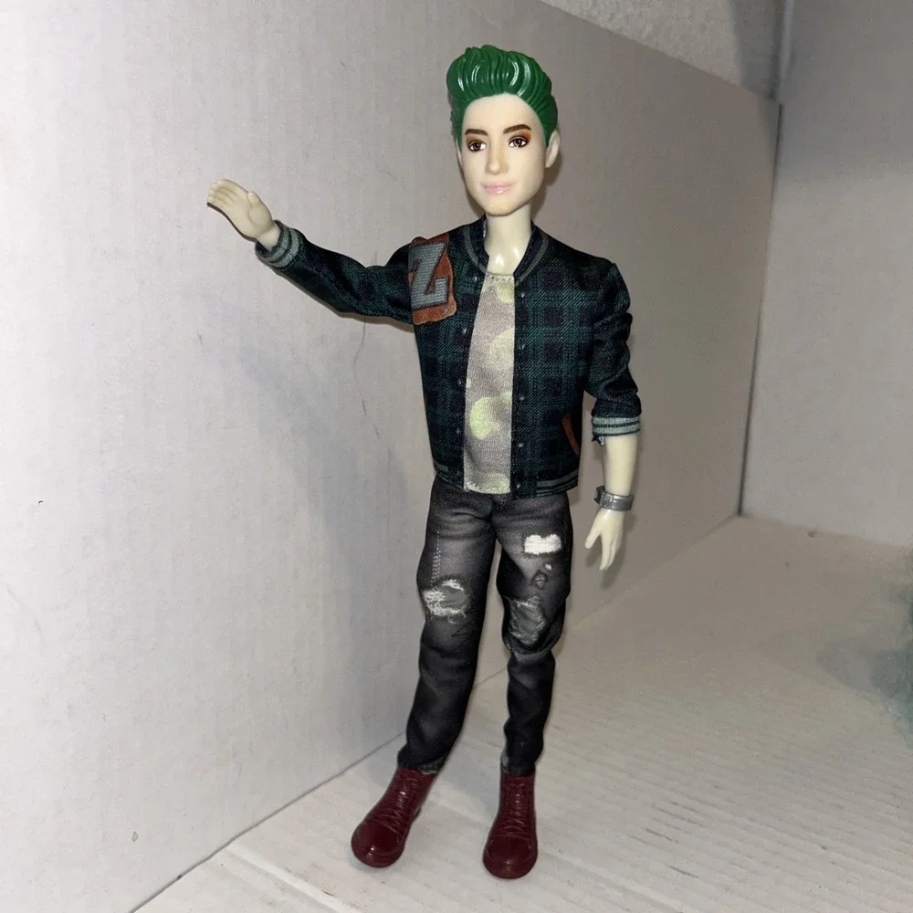 Disney Zombies Zed Doll Green Hair 12-Inch Collectible‎ Action Figure A4